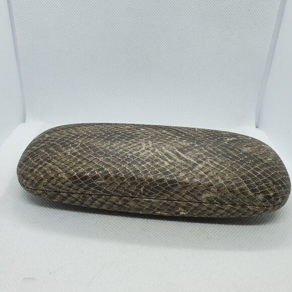 Giorgio Fedon Snakeskin Patterned Glasses Case - Picture 2 of 7